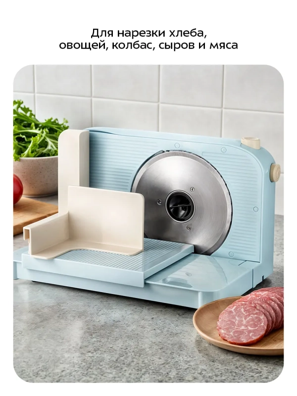 Ломтерезка электрическая КТ-6268 - 150 Вт