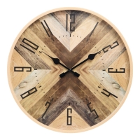 Часы настенные интерьерные &laquo;Крест&raquo;, плавный ход, циферблат d-50 см