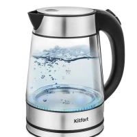 Стеклянный электрический чайник с подсветкой KT-6105