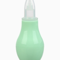 Аспиратор назальный, с колпачком, цвет мятный