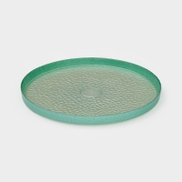 Тарелка обеденная "Дельмар" 28 см, цвет бирюзовый