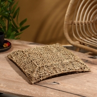 Корзина плетеная 31x31x5 см, сиграсс