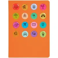 Ежедневник &laquo;История изобретений&raquo;, недатированный, оранжевый