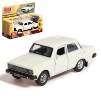 Машина металлическая &laquo;Москвич &mdash; 2140sl&raquo;, инерция, 12,5 см, белый