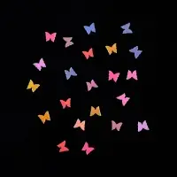 Пайетки для декора &laquo;Бабочки&raquo;, разноцветные