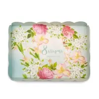 Коробка для печенья, &laquo;Нежный праздник&raquo;, 22&times;15&times;3 см