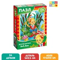 Пазл детские сказки &laquo;Буратино&raquo;, 24 элемента