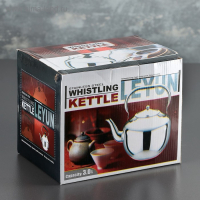 Чайник заварочный из нержавеющей стали &laquo;Аркадий&raquo;, 3 л, цвет хромированный