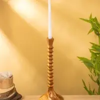 Подсвечник "Спираль" алюминий 14х14х38 см