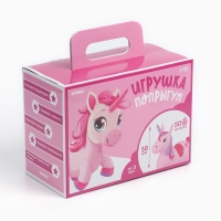 Попрыгун ZABIAKA &laquo;Единорог&raquo;, 61 х 50 х 27 см, цвет розовый