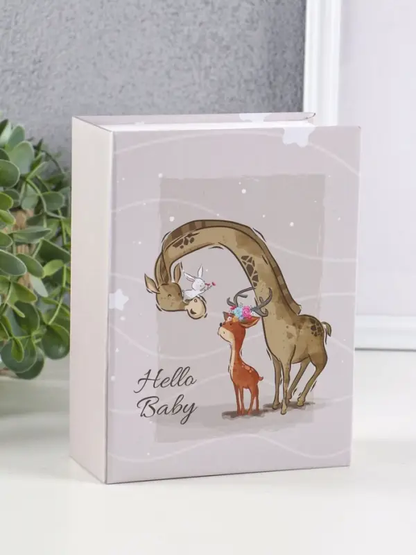 Фотоальбом "Жирафик"  100ф 10X15см, ПП карм.