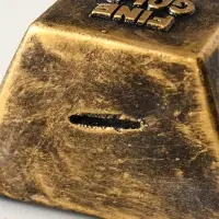 Копилка "Золотой слиток" 16,5х11,5х8 см