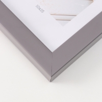 Фоторамка пластик "МИРАМ" 10х15 см, т.серый