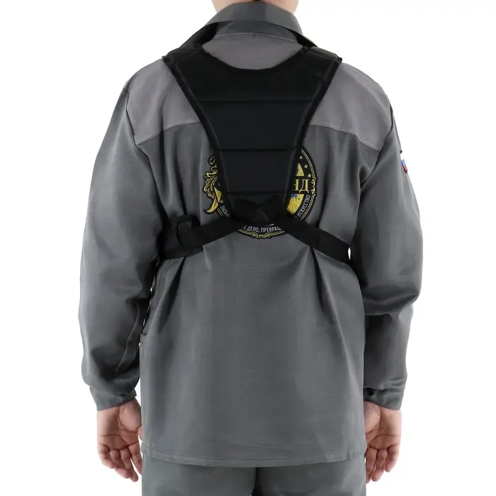 Ремень для триммера ТУНДРА, ранцевый, с защитой бедра, боковая поддержка