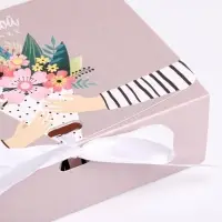 Коробка подарочная складная, упаковка, &laquo;Любимой маме&raquo;, 16.5 х 12 х 5 см, БЕЗ ЛЕНТЫ