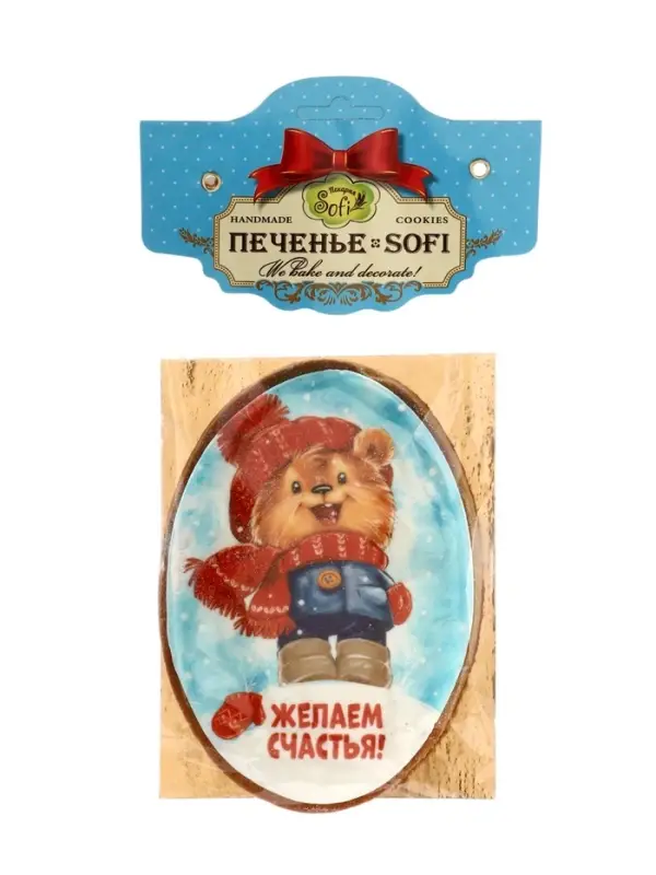 Печенье ванильное с фотопечатью, 110 г