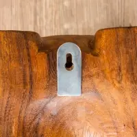 Панно &laquo;Голова слона&raquo;, 32&times;15&times;22 см, дерево Суар, бежевое