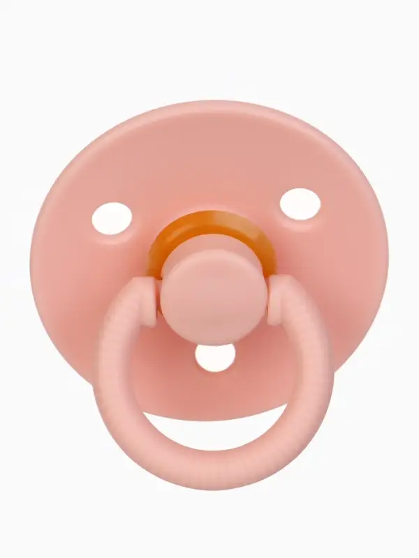 Набор классических пустышек, 2 шт., латекс, персиковый/айвори, в контейнере, от 0 мес., M&B