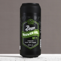 Гель для душа во флаконе пиво, 400 мл, HARD LINE
