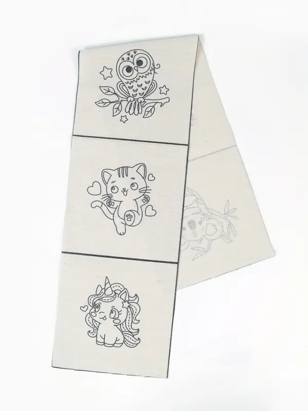 Набор для творчества. Вышивка на холсте "Милые зверюшки"