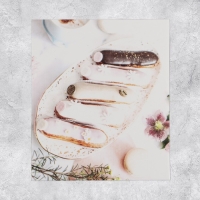 Наклейки-стикеры, набор,&laquo;Цветы&raquo;, 6 х 7 см, 50 шт