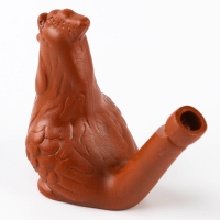 Свистулька керамическая &laquo;Петушек&raquo;, для росписи 3,5 &times; 6,5 &times; 6,2 см