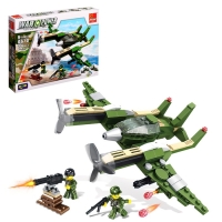 Конструктор 4 в 1 Военные &laquo;Солдаты&raquo;, 4 вида МИКС