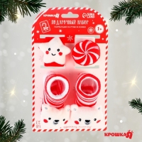 Подарочный набор новогодний: браслетики - погремушки и носочки - погремушки на ножки &laquo;Сладости&raquo;, Крошка Я