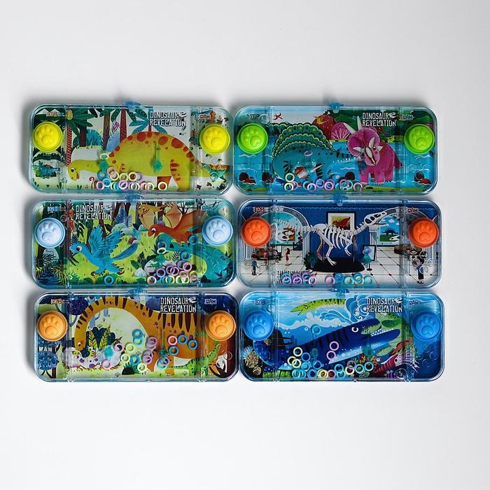 Водная игра с колечками &laquo;Динозавры&raquo;, виды МИКС