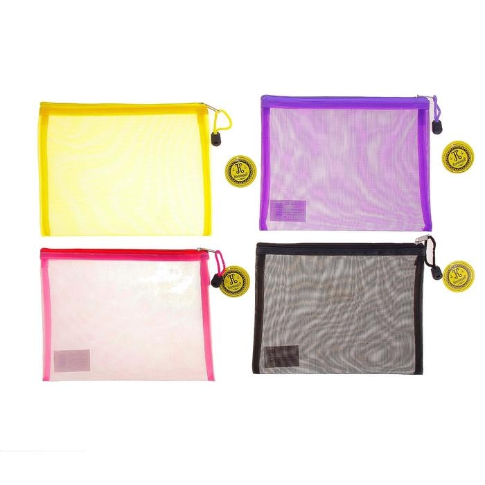 Папка-конверт Calligrata "Сеточка" А5, 17 х 24.5 см, МИКС