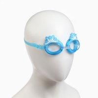 Набор детский &laquo;Холодное Сердце&raquo;, в комплекте шапка, очки для плавания, мешок