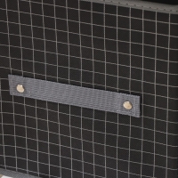 Короб стеллажный для хранения Доляна &laquo;Кло&raquo;, 25&times;25&times;25 см, цвет чёрный