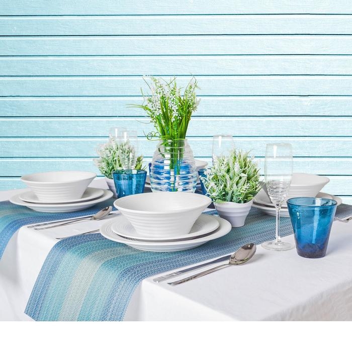 Нож столовый из нержавеющей стали Доляна &laquo;Равингтон&raquo;, длина 22,3 см, цвет серебряный