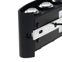 Светильник фасадный &laquo;Полусфера&raquo;, FSD-069, 6 Вт, 4000К, 3 луча, IP65, 220 В, пластик, черный   100842