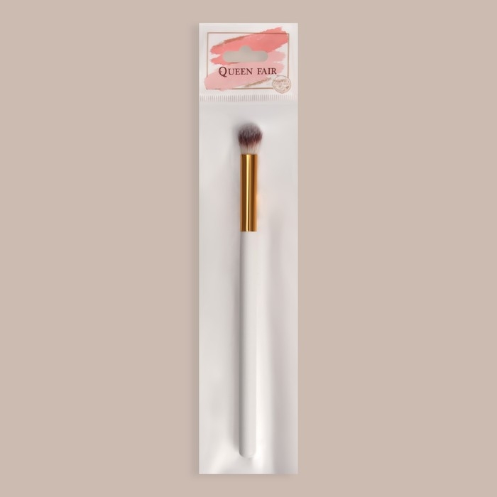 Кисть для макияжа &laquo;White&raquo;, 18 (&plusmn; 1) см, цвет белый