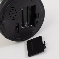 Светильник колба &laquo;Паук с розой&raquo; 1,5Вт, LED, 3xAAA, черный USB 11х11х21см