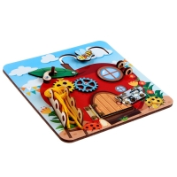 Развивающая доска &laquo;Бизи-Яблоко&raquo;