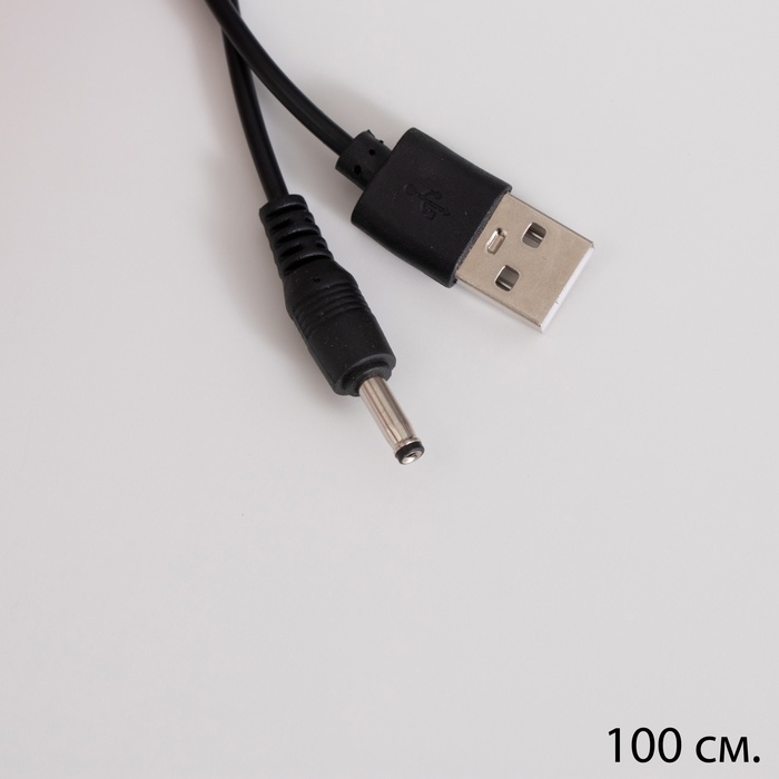 Светильник колба &laquo;Паук с розой&raquo; 1,5Вт, LED, 3xAAA, черный USB 11х11х21см