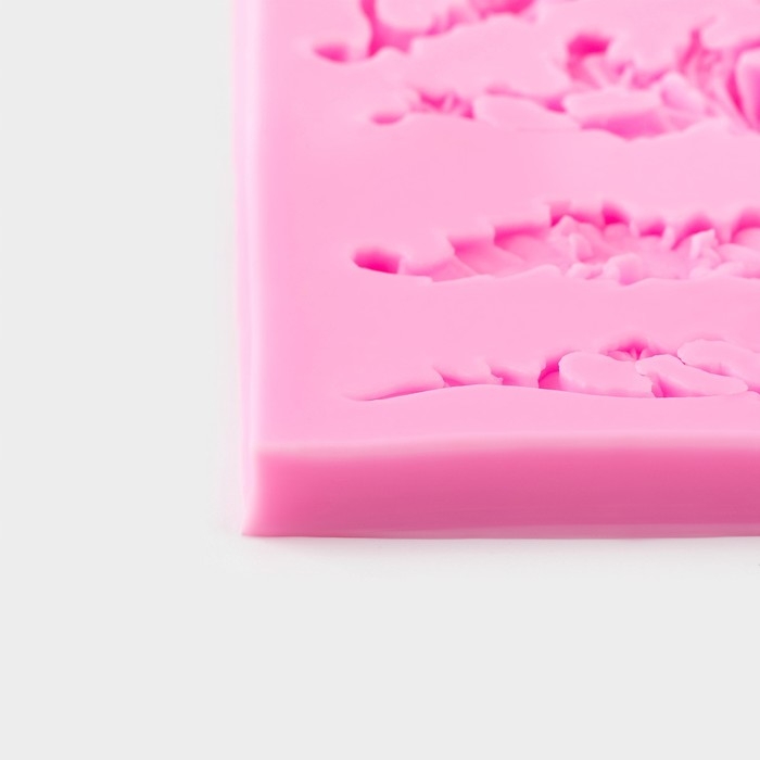 Молд Доляна &laquo;Вензеля, лепнина&raquo;, силикон, 10,5&times;10,5&times;0,7 см, цвет МИКС