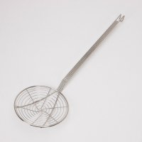 Шумовка для фритюра из нержавеющей стали, 61,5&times;17,5 см, толщина 3 мм, 201 марка стали