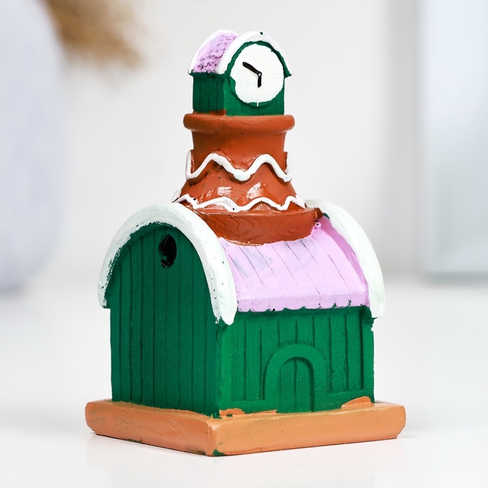 Фигурка "Домик ратуша" 4,5х4,5х8,5см