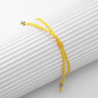 Браслет &laquo;Вдохновение&raquo; будь лучшим, цвет жёлтый, d=6 см