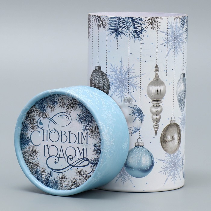 Коробка подарочная &laquo;Морозный день&raquo;, 8 х 14.5 см, Новый год