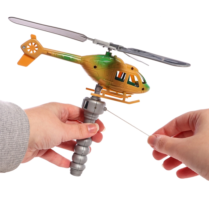 Вертолёт &laquo;Защитник&raquo;, с запуском, цвет МИКС