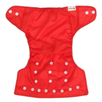 Многоразовый подгузник, 3-15 кг, цвет красный, Крошка Я