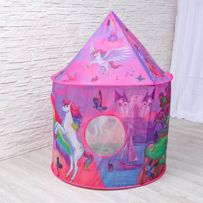 Палатка детская игровая &laquo;Единорог&raquo; 100х100х135 см