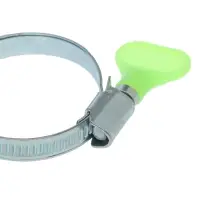 Хомут с &laquo;барашком&raquo; ZEIN engr, несквозная просечка, диаметр 30-45 мм, ширина 9 мм