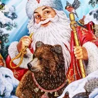 Подарочная новогодняя коробка &laquo;Зимняя сказка&raquo;, для сладких подарков, 16.8&times;7&times;25 см