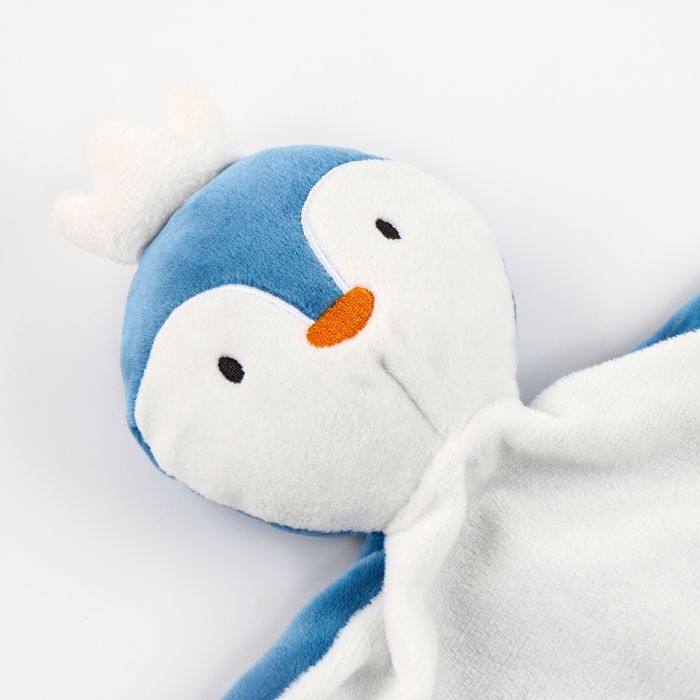 Набор подарочный: Комфортер 27 см + плед 71х125 см, &laquo;Пингвин&raquo;