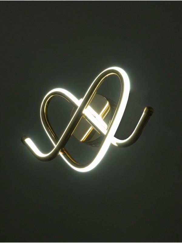 Бра Willa 14Вт LED 4000-6000К золото 38х18х10см